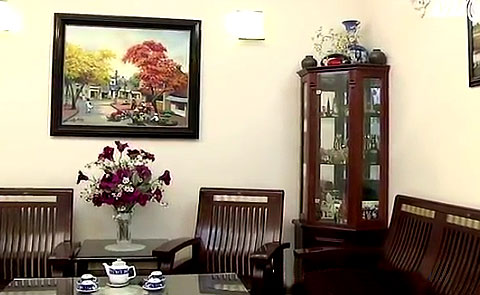 Treo tranh hợp phong thủy mang lại may mắn cho gia đình