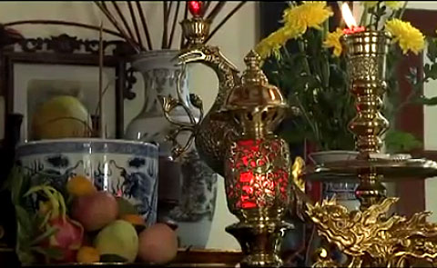 Bài trí bàn thờ gia tiên hợp phong thủy (phần cuối)