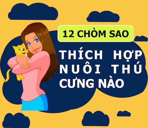 Infographic: 12 chòm sao hợp với loại thú cưng nào?