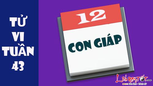 Tử vi tuần mới từ 17-23/10/2016 của 12 con giáp