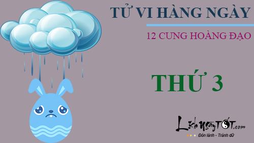 Tử vi thứ 3 ngày 04/10/2016 của 12 cung hoàng đạo