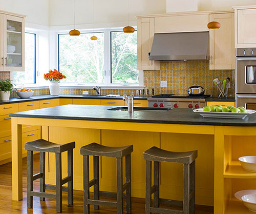 Những mẫu nhà bếp đẹp hợp với người mệnh Kim