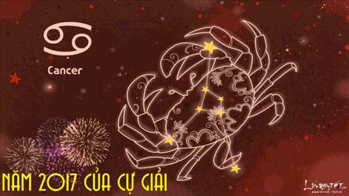 Tử vi năm 2017 của Cự Giải