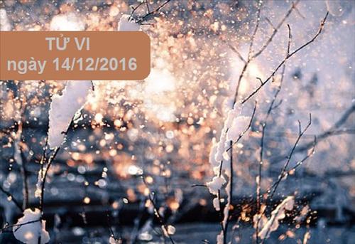 Tử vi thứ 4 ngày 14/12/2016 của 12 cung hoàng đạo