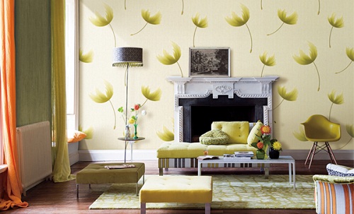 Chọn giấy dán tường hợp phong thủy để tiền vào đầy hũ