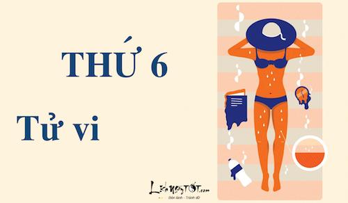 Tử vi thứ Sáu ngày 22/7/2016 của 12 con giáp