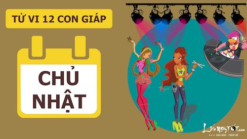 Tử vi Chủ nhật ngày 21/8/2016 của 12 con giáp