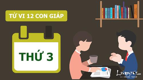 Tử vi thứ 3 ngày 23/8/2016 của 12 con giáp