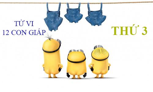 Tử vi thứ 3 ngày 6/9/2016 của 12 con giáp