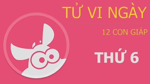 Tử vi thứ 6 ngày 7/10/2016 của 12 con giáp