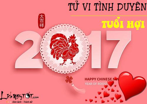 Xem tình duyên năm 2017 của người tuổi Hợi