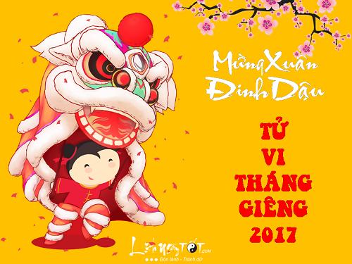 Tử vi tháng 1 âm lịch năm 2017 của người tuổi Thân