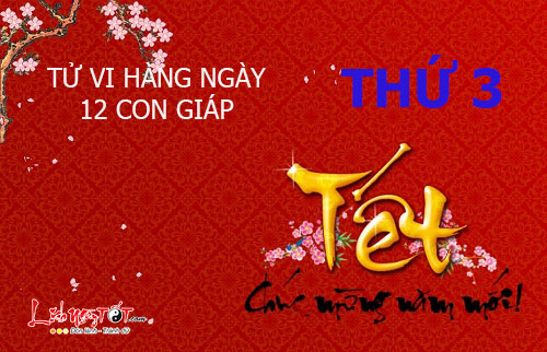 Tử vi thứ 3 ngày 31/1/2017 của 12 con giáp