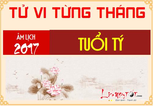 Tổng quan tử vi 12 tháng năm Đinh Dậu 2017 cho người tuổi Tý