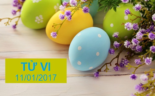 Tử vi thứ 4 ngày 11/1/2017 của 12 cung hoàng đạo