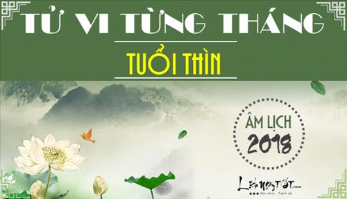 Tử vi tuổi Thìn 2018: Tổng quan tử vi 12 tháng năm Mậu Tuất 2018 của tuổi Thìn
