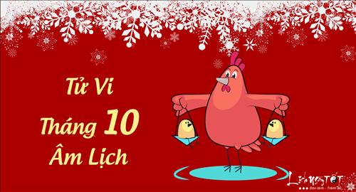 Tử vi tháng 10 âm lịch năm 2017 của người tuổi Dậu
