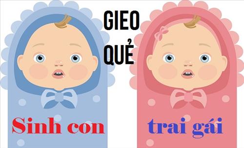 Tự gieo quẻ sinh con TRAI hay GÁI dễ dàng và chuẩn xác