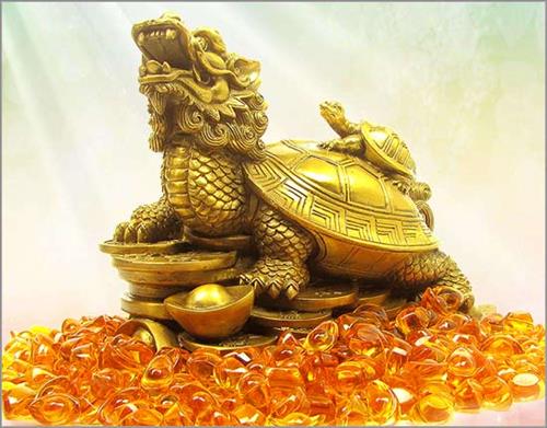 Phong thủy vượng tài cuối năm: Dùng Long Quy trấn trạch thúc tài