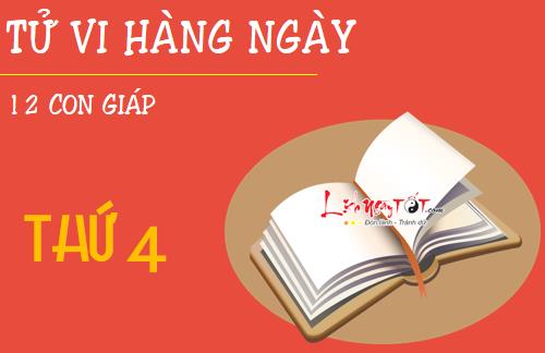 Tử vi thứ 4 ngày 22/2/2017 của 12 con giáp