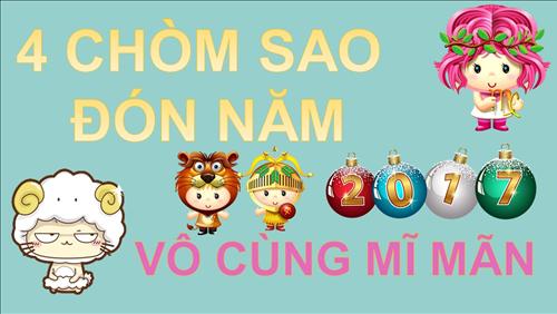 Ghen tị với 4 chòm sao đón năm 2017 vô cùng mĩ mãn