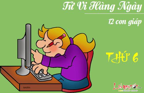 Tử vi thứ 6 ngày 24/3/2017 của 12 con giáp