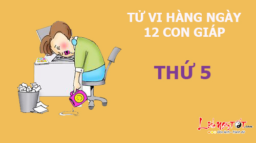 Tử vi thứ 5 ngày 30/3/2017 của 12 con giáp