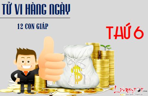 Tử vi thứ 6 ngày 14/4/2017 của 12 con giáp