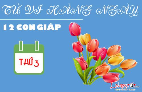 Tử vi thứ 3 ngày 16/5/2017 của 12 con giáp