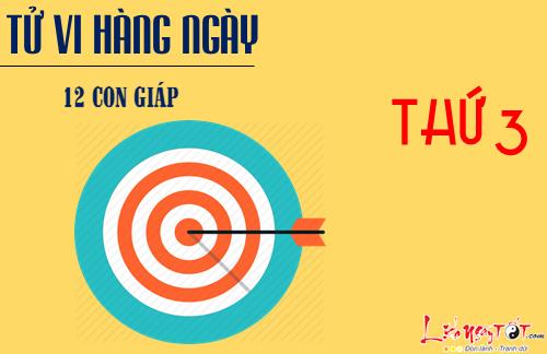 Tử vi thứ 3 ngày 23/5/2017 của 12 con giáp