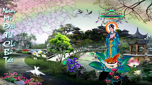 Đại Thế Chí Bồ Tát - ánh sáng vô biên độ hóa chúng sinh