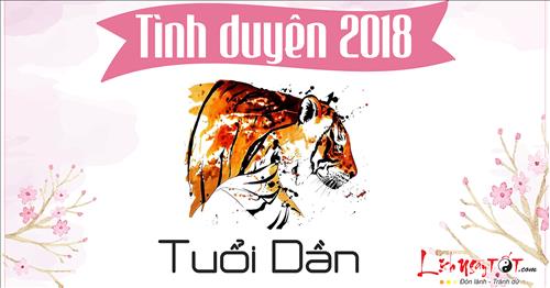 Tử vi tình duyên của tuổi Dần năm Mậu Tuất 2018