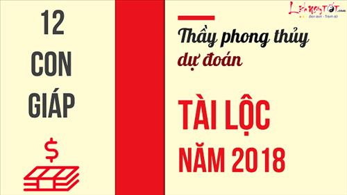 Thầy phong thủy PHÁN vận mệnh 12 con giáp 2018