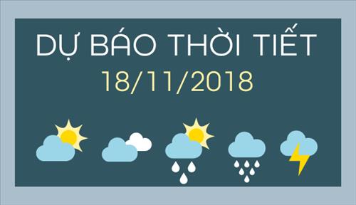 Dự báo thời tiết hôm nay 18/11: Bắc bộ đón không khí lạnh tăng cường