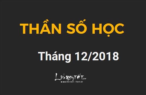 Bói thần số học tháng 12/2018: Dự báo vận hung cát tháng cuối năm