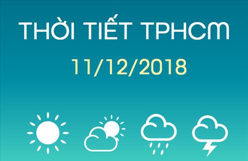 Dự báo thời tiết TPHCM 11/12: Ngày nắng, đêm quang mây không mưa
