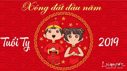 XEM TUỔI XÔNG ĐẤT 2019 cho tuổi Tỵ gặp hung hóa cát, vạn sự an lành trong năm Xung Thái Tuế