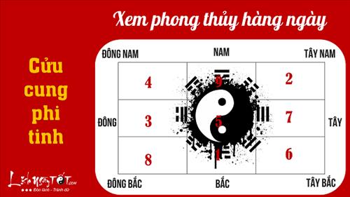 Cửu cung phi tinh và cách tính mệnh phi tinh để DỰ ĐOÁN VẬN MỆNH