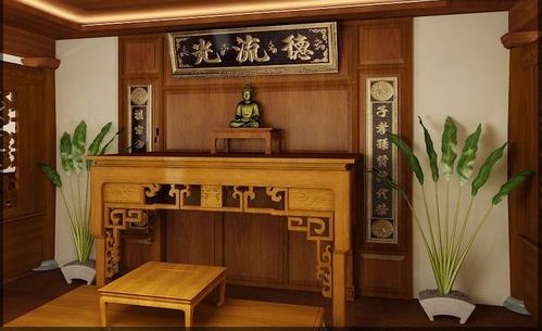 Bàn thờ gỗ gì tốt nhất, được thần linh gia tiên luôn phù hộ độ trì?