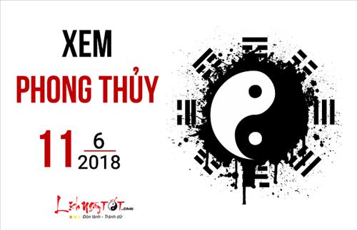 Xem phong thủy hàng ngày: Thứ 2 ngày 11/6/2018