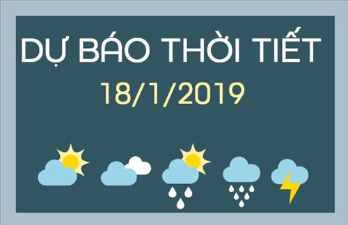 Dự báo thời tiết 18/1: Miền Bắc vẫn còn nằm trong đợt rét đậm