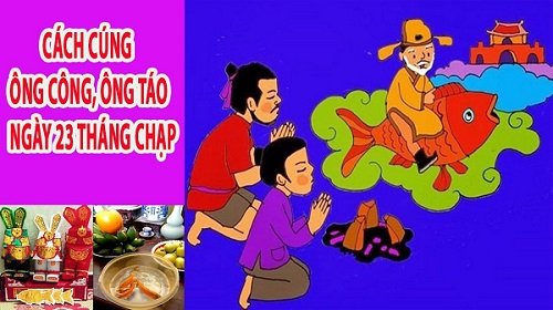 Cúng ông Táo giờ nào tốt nhất trong ngày 23 tháng Chạp năm Mậu Tuất?