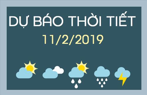 Dự báo thời tiết 11/2: Ngày đầu tiên đi làm miền Bắc có mưa vài nơi sau trời nắng, miền Nam nắng nóng