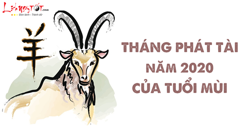 Năm 2020 tuổi Mùi chắc chắn giàu sang với 3 tháng phát tài này