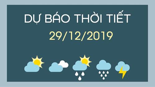 Dự báo thời tiết 29/12: Hà Nội mưa rét, Hồ Chí Minh ngày nắng, đêm không mưa