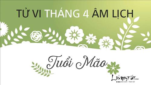 Tử vi tháng 4/2019 tuổi Mão (Âm lịch): Tình cảm nhiều mâu thuẫn, sức khỏe không tốt