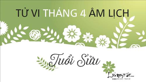 Tử vi tháng 4/2019 tuổi Sửu (Âm lịch): Hung cát đan xen song đào hoa khởi sắc