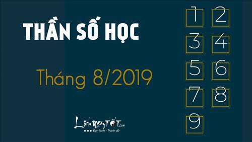 Bói thần số học tháng 8/2019: Dự đoán vận cát hung, tốt xấu
