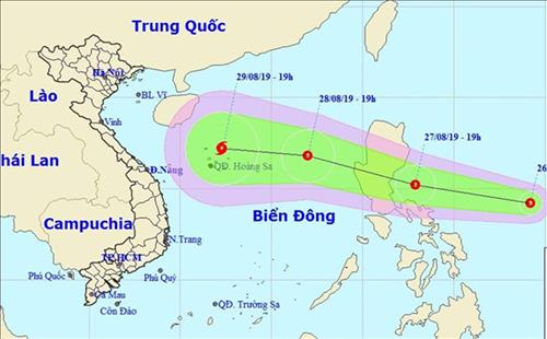 Áp thấp nhiệt đới gần biển Đông có khả năng mạnh thành bão, tiến vào nước ta đúng dịp nghỉ lễ 2/9