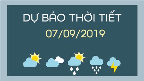 Dự báo thời tiết 7/9: Nắng nóng đã quay trở lại Bắc Bộ, có nơi trên 35 độ C